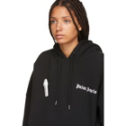 Palm Angels Black New Basic Hoodie