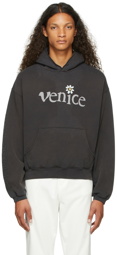 ERL Black 'Venice Be Nice' Hoodie