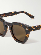 AHLEM - Montorgueil Round-Frame Tortoiseshell Acetate Sunglasses