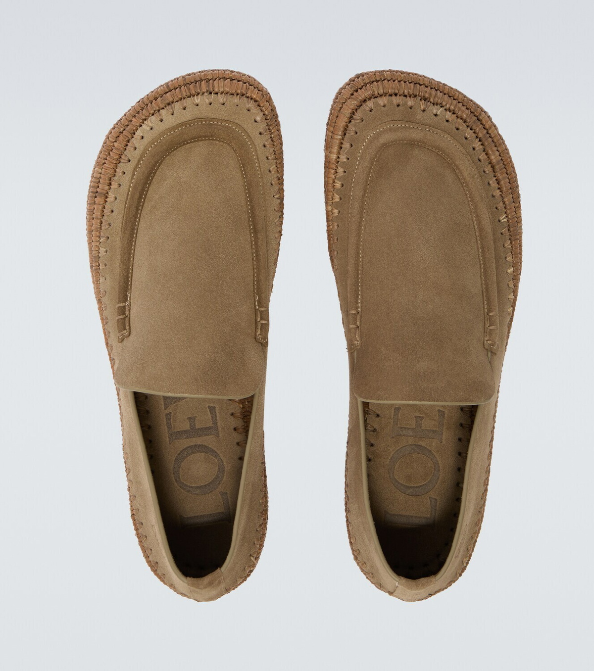 Loewe Paula's Ibiza Rio suede espadrilles