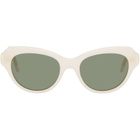 LOEWE White Swan Slim Sunglasses