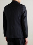 Officine Générale - 375 Pinstriped Wool-Twill Suit Jacket - Blue