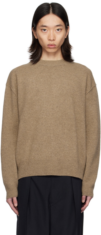 Photo: LE17SEPTEMBRE Beige Crewneck Sweater