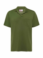 MC2 Saint Barth Military Green Technical Piquet Polo Shirt Camber