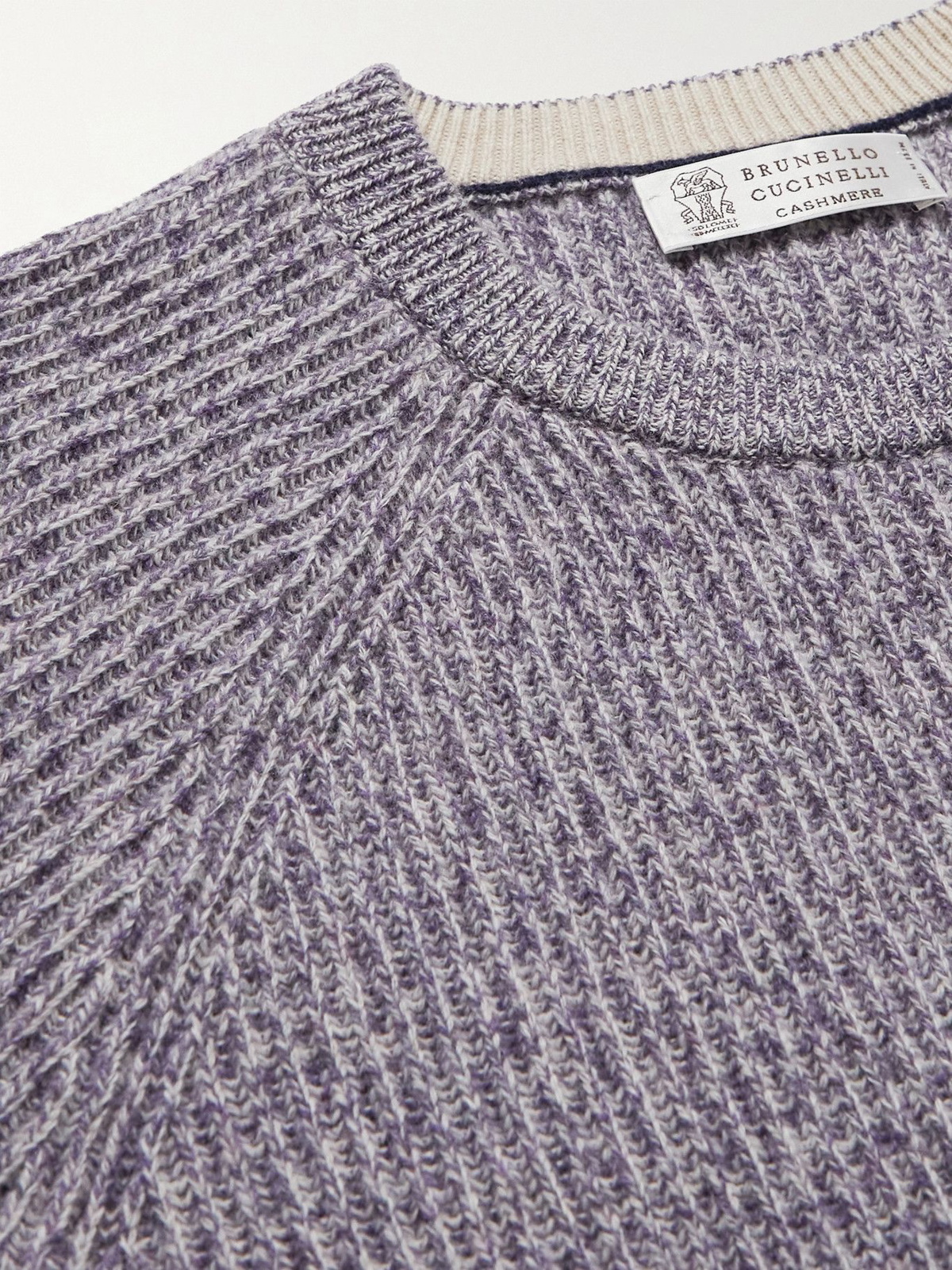 BRUNELLO CUCINELLI, Mauve Men's Cashmere Blend