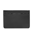 A.P.C. Men's Andre Gloss Leather Card Holder in Black