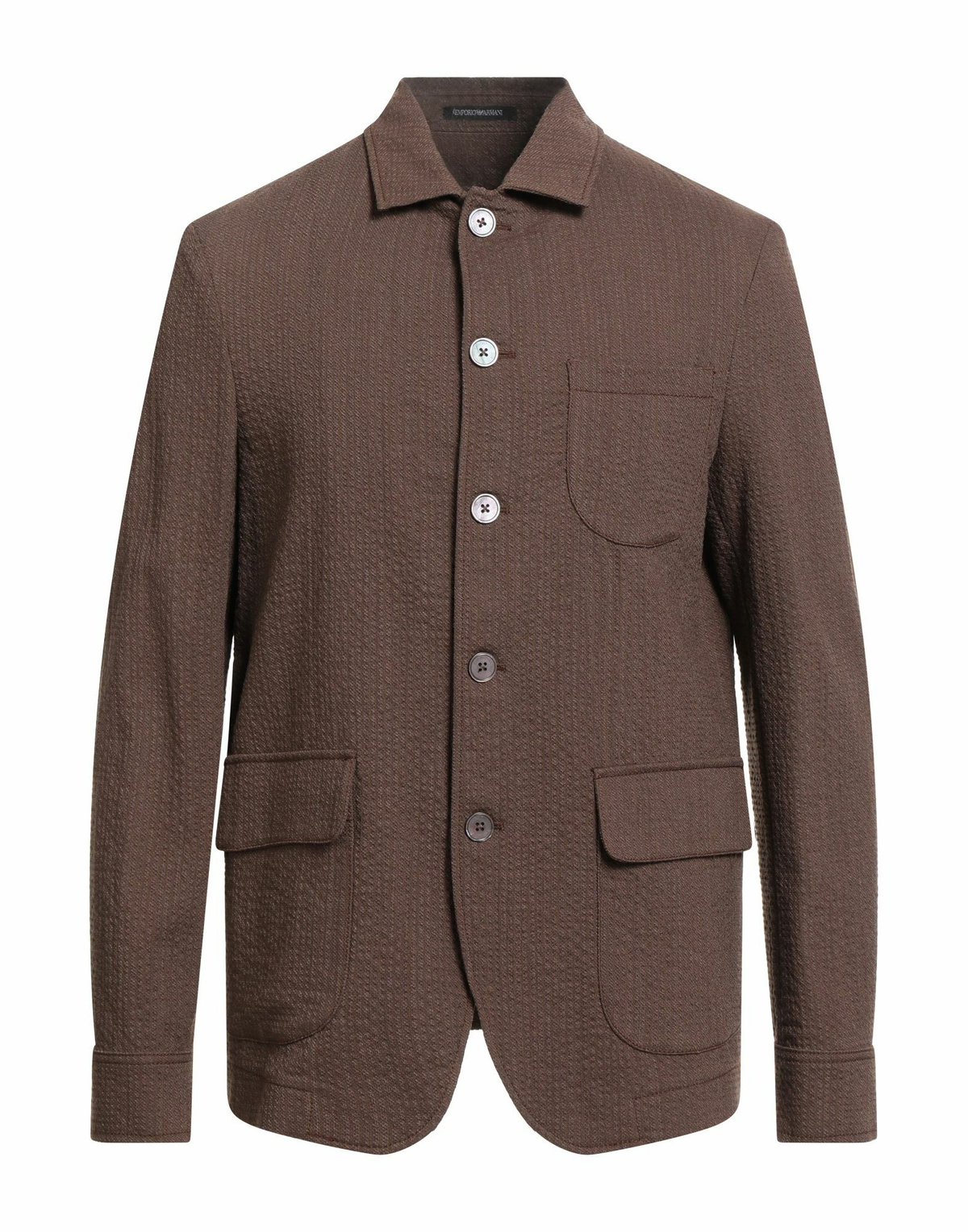 Emporio Armani Mens Jacket in Brown