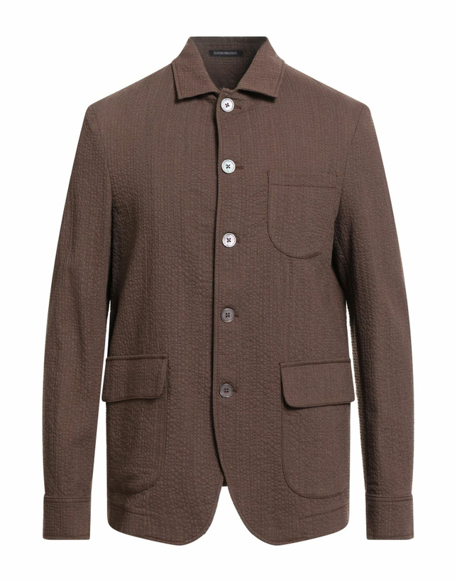 Photo: Emporio Armani Mens Jacket in Brown
