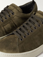 Officine Creative - Kilim Suede Sneakers - Green