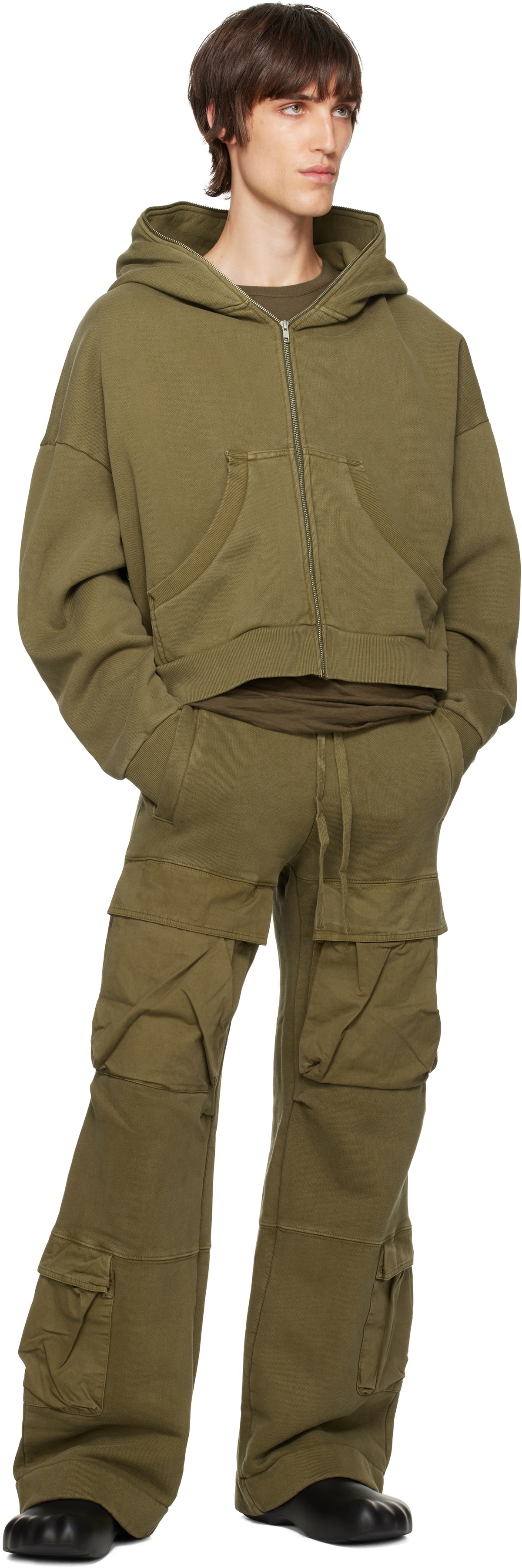Entire Studios Khaki Utility Sweatpants Entire Studios