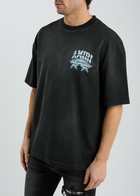 Amiri Championship Printed Cotton T-shirt Black