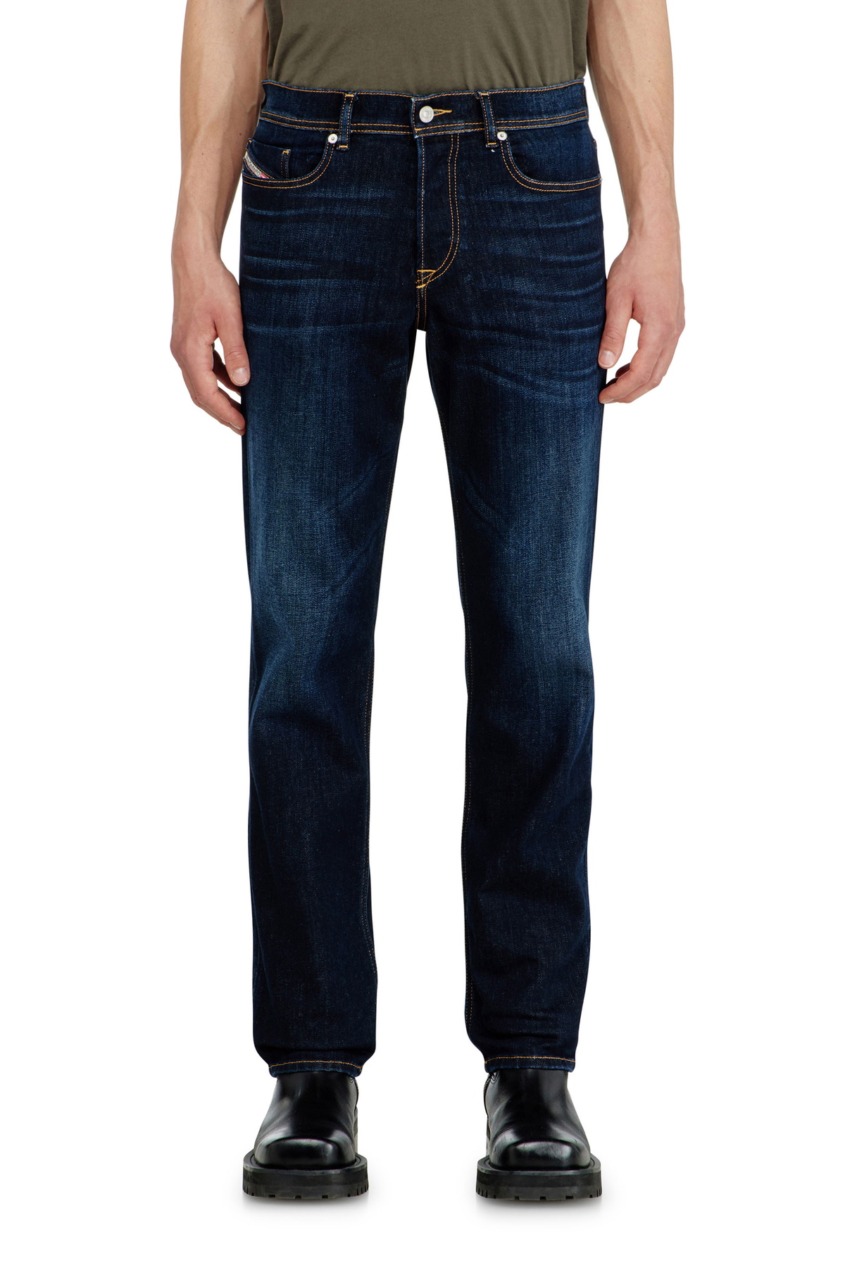 Diesel Relaxed Jeans - D-Rise - Jeans Mens in Blue Diesel