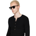 TOM FORD Black Polarized Barron Sunglasses