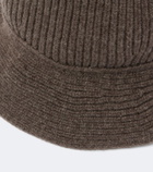 Nour Hammour Bruno cashmere and wool bucket hat