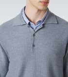 The Row Bertram cashmere polo sweater