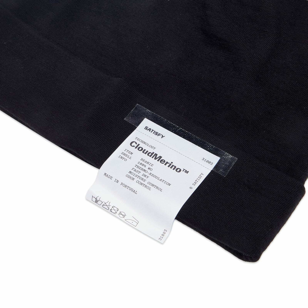 Satisfy Men's CloudMerino™ Beanie in Black 