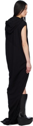 Rick Owens DRKSHDW Black Hollywood Edfu T Maxi Dress