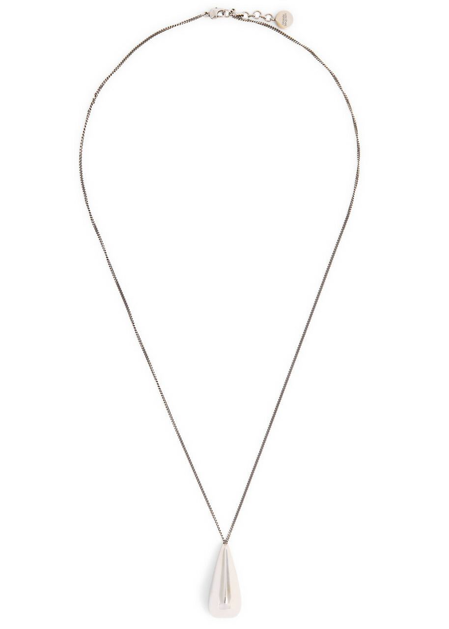 Alexander Mcqueen Thorn Necklace - Silver - One Size