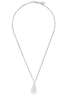 Alexander Mcqueen Thorn Necklace - Silver - One Size
