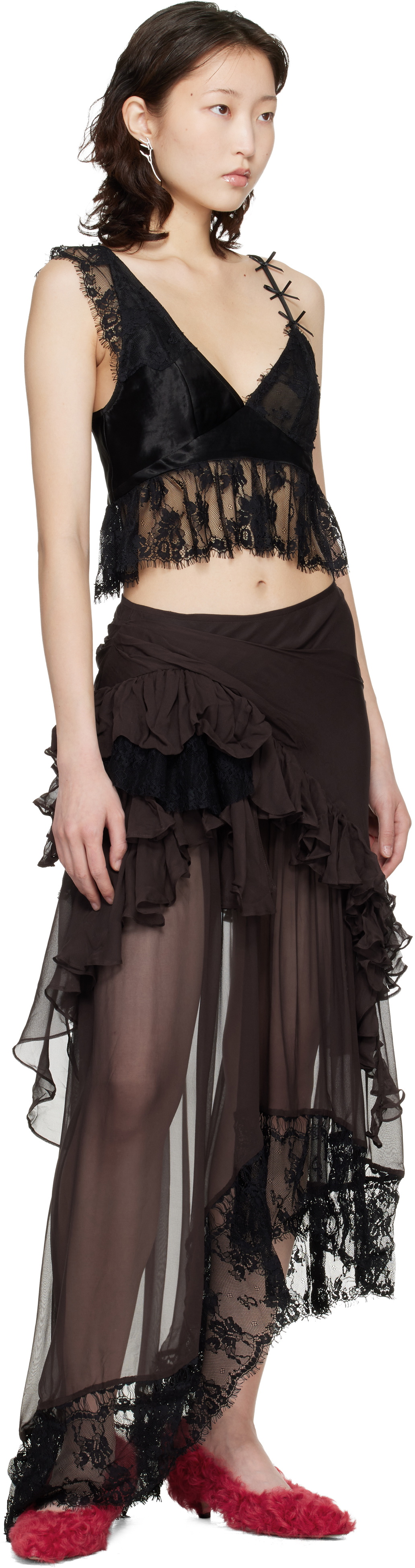 Collina Strada Black Dahlia Tank Top