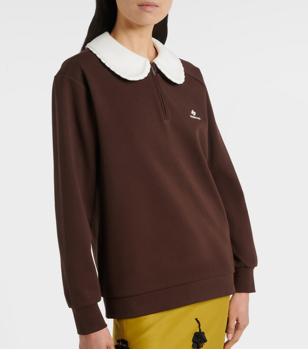 Shushu/Tong Logo cotton-blend sweatshirt