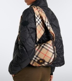 Burberry Burberry Check silk twill shoulder bag