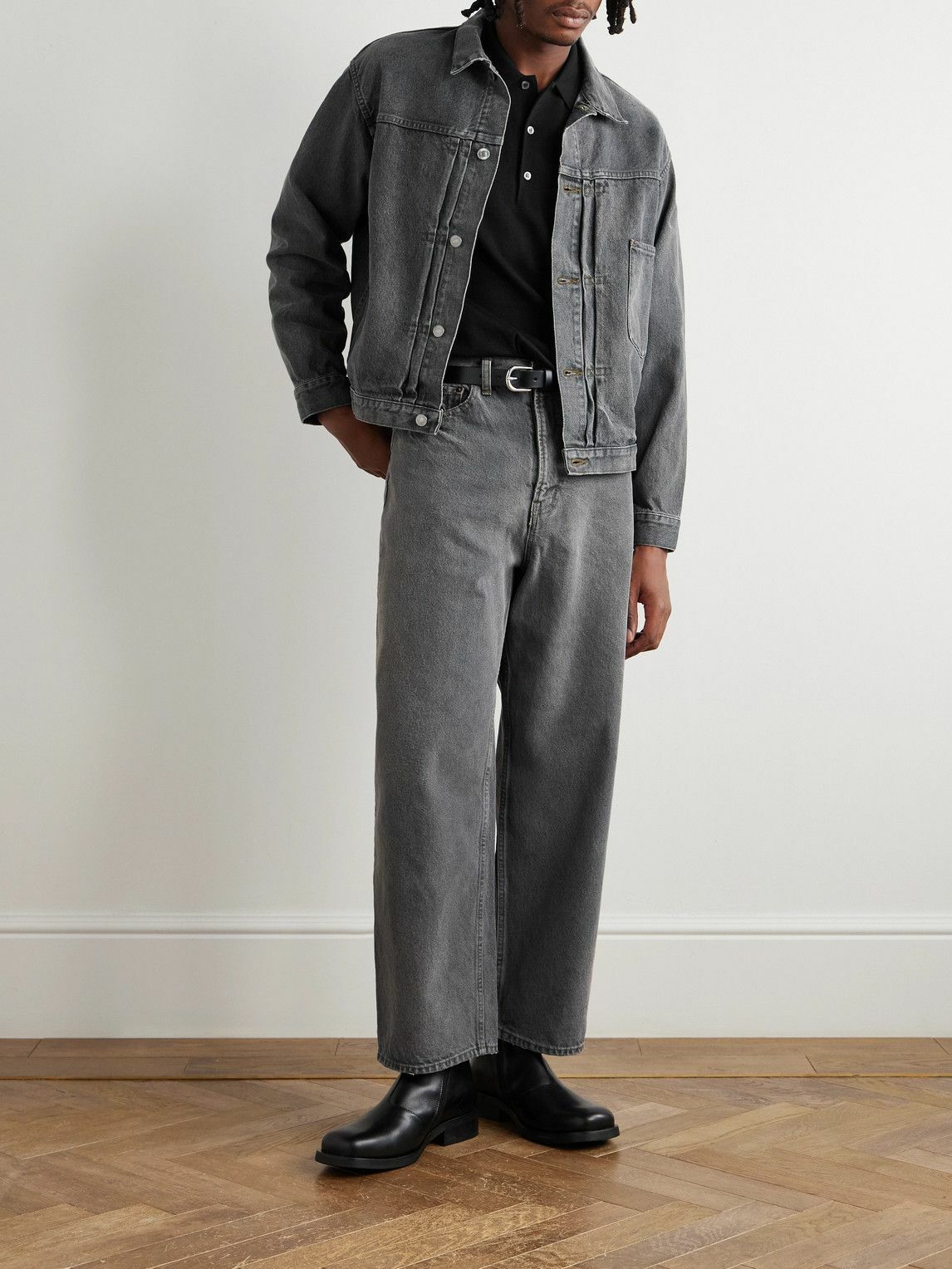 A.PRESSE - Tapered Jeans - Gray A.PRESSE