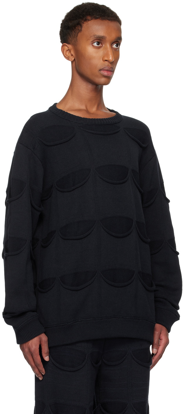 Isa Boulder SSENSE Exclusive Navy All Pocket Sweater