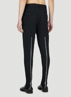 Comme Des Garçons Homme Plus Zip Motif Pants