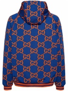 GUCCI - Gg Technical Jacquard Hooded Sweatshirt