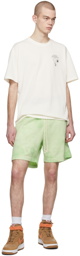 Nike Green French Terry Sportswear Shorts