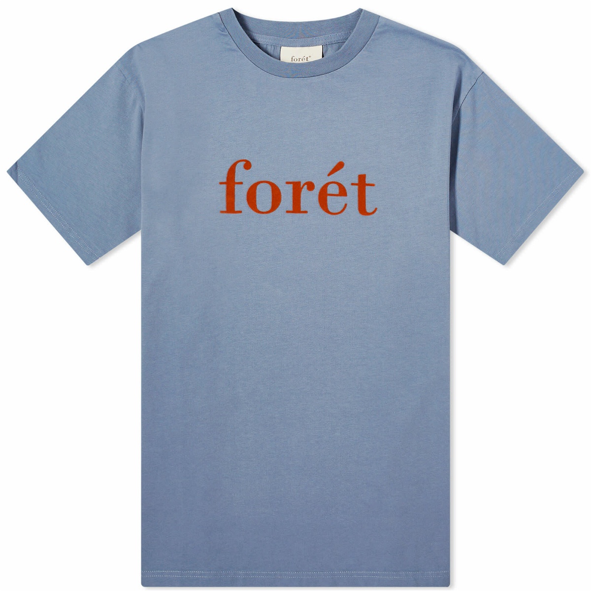 Photo: Foret Men's Resin T-Shirt in Vintage Blue