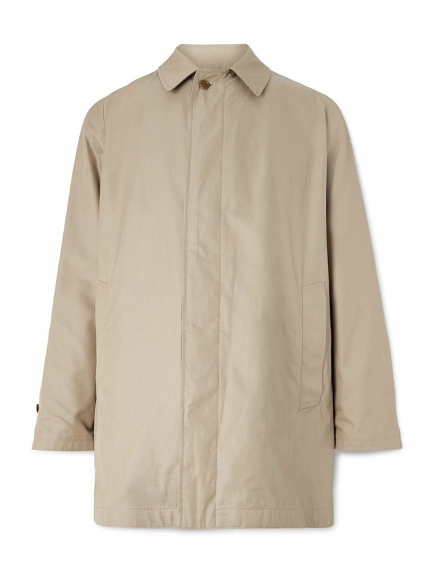 Photo: Kaptain Sunshine - Reversible Cotton-Gabardine Coat - Neutrals