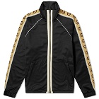 Gucci Technical Jersey Taped Logo Zip Track Jacket
