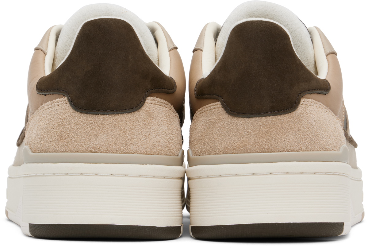 【関税込み】Axel Arigato ブラウン＆トープ Clay スニーカー Axel Arigato Brown & Taupe Clay Sneakers Axel Arigato
