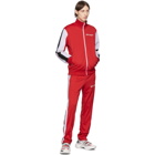 Palm Angels Red Side Band Track Jacket