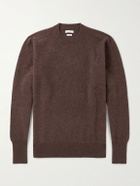 Kaptain Sunshine - Brushed-Cashmere Sweater - Brown