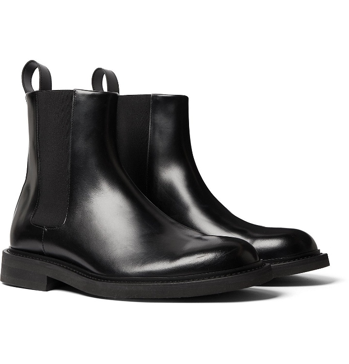 Photo: Bottega Veneta - Leather Chelsea Boots - Black