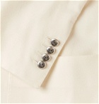 Dolce & Gabbana - Martini Slim-Fit Cashmere and Silk-Blend Blazer - White
