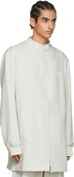 Y-3 Gray Polyester Jacket