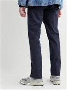 Incotex - Four Season Relaxed-Fit Cotton-Blend Chinos - Blue
