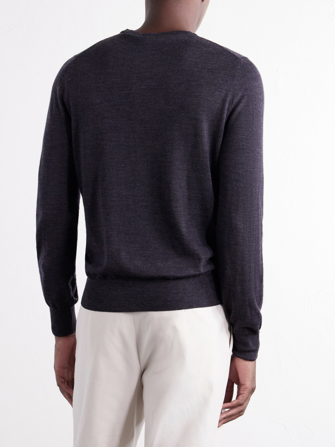 Canali - Wool Sweater - Gray