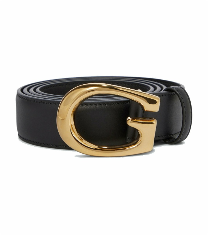 Photo: Gucci - Thin G buckle leather belt
