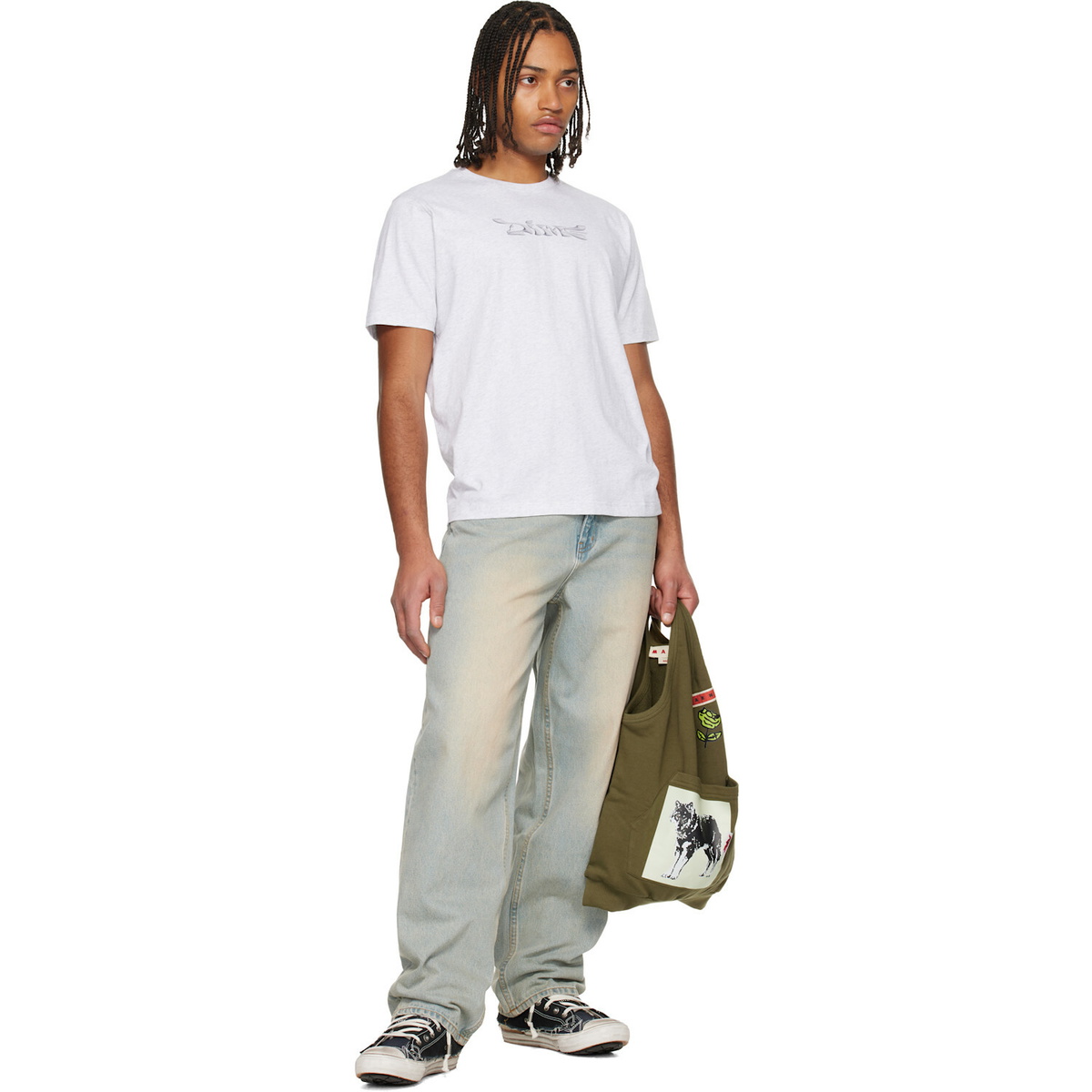 Dime Gray Poster T-shirt