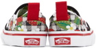 Vans Baby Multicolor Strawberry Gingham Slip-On V Sneakers