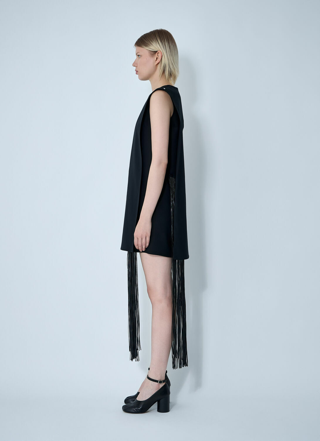 Sportmax Finnici Fringe Midi Dress