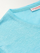 Orlebar Brown - Linen T-Shirt - Blue