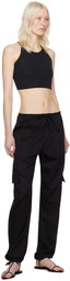 LESET Black Yoko Cargo Pants