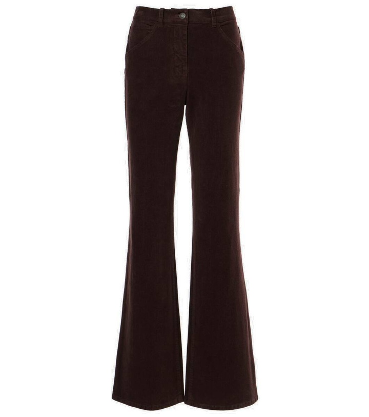 Photo: Nili Lotan Celia corduroy straight pants