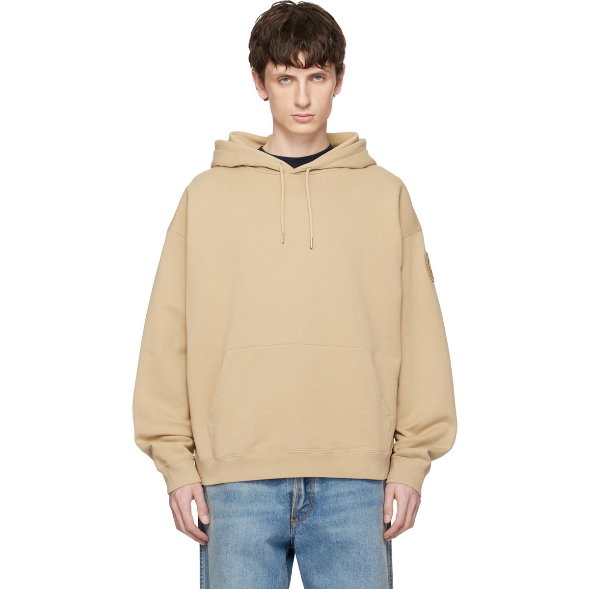 Canada Goose Beige 'Tonal Label' Rove Hoodie